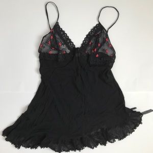 Fredericks of Hollywood black lingerie